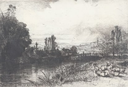 SIR FRANCIS SEYMOUR HADEN, ETCHING