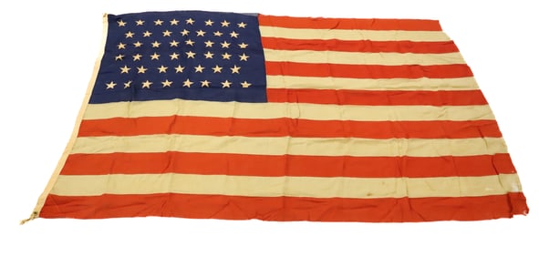 VINTAGE 46-STAR AMERICAN FLAG