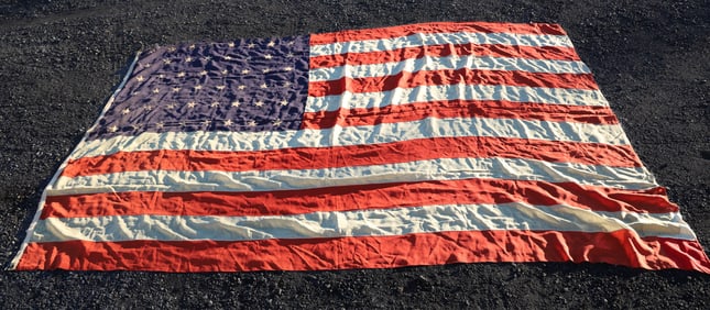 LARGE 48-STAR AMERICAN FLAG