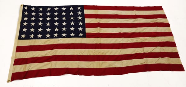 VINTAGE 48-STAR AMERICAN FLAG