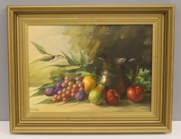BERTHA HATTON DUKE, OIL ON CANVAS