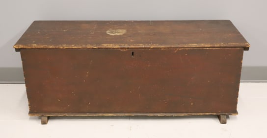 19TH C. BLANKET CHEST