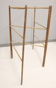THREE SECTION DRYING RACK, QUILT