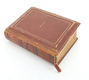 19TH C. PHOTOGRAPH ALBUM, GROVER CLEVELAND