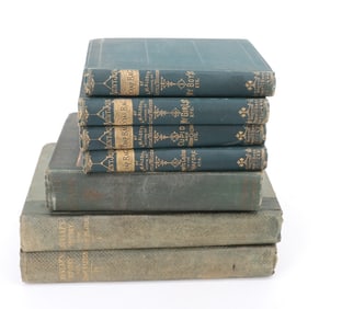 (7) ANTIQUE BOOKS