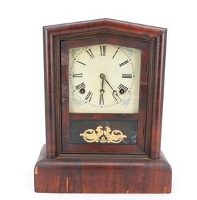 19TH C. MANTLE CLOCK