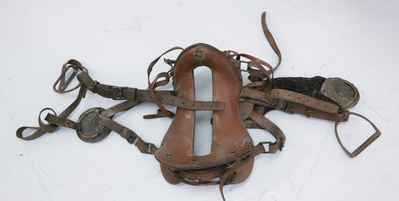 ANTIQUE MCCLELLAN-TYPE SADDLE