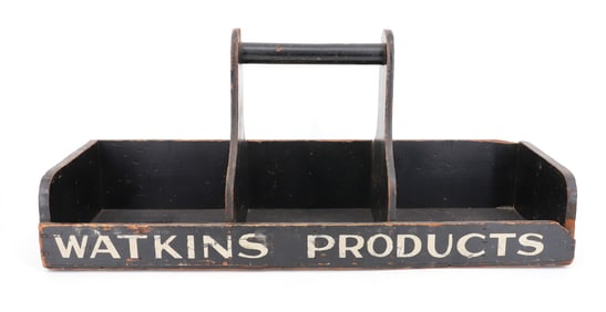 WOODEN ADVERTISING CARRIER / DISPLAY