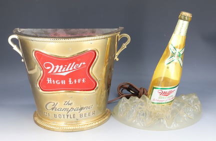 MILLER HIGH LIFE BEER SIGN