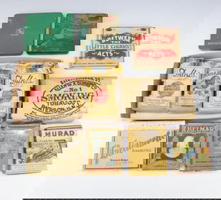 LOT OF CIGARETTE, TOBACCO AND CIGAR ITEMS