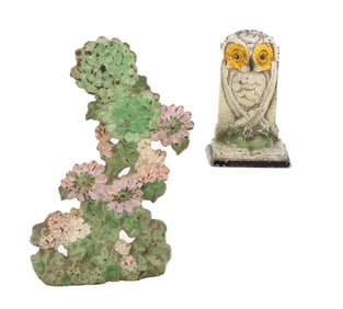 CAST IRON DOORSTOP AND BOOKEND