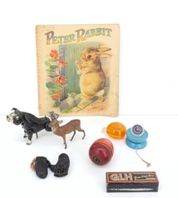 LOT OF VINTAGE CHILDREN'S TOYS