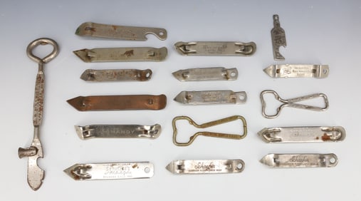 LOT OF ADVERTISING BOTTLE OPENERS