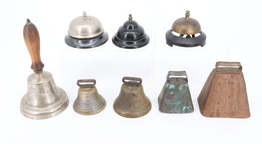 LOT OF VINTAGE BELLS