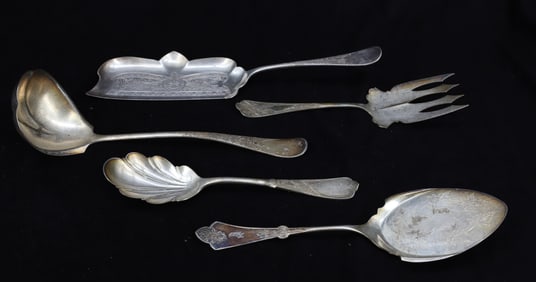 VICTORIAN-ERA SILVERPLATE