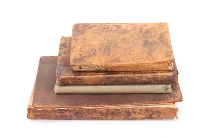 (4) ANTIQUE BOOKS