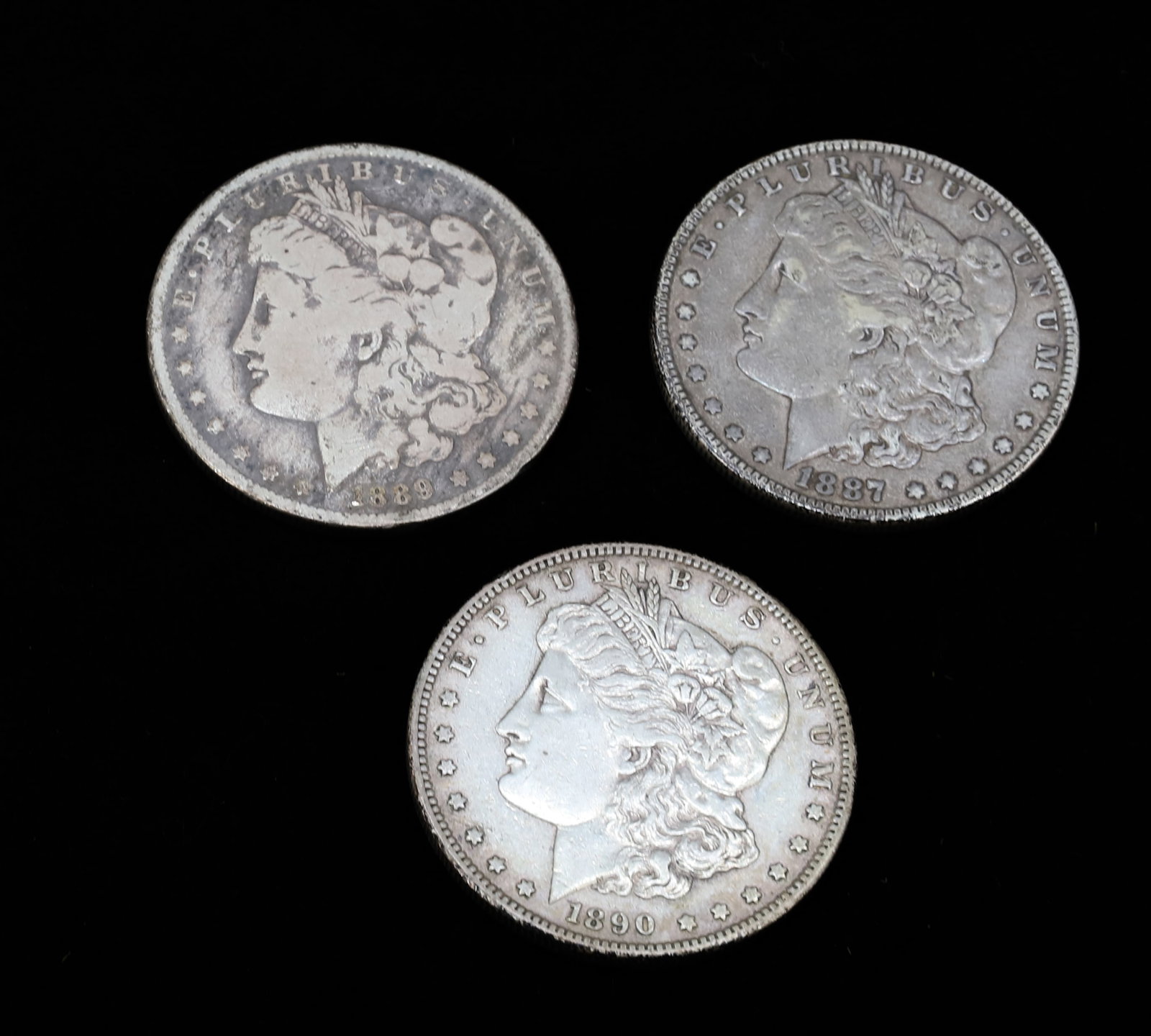 (3) MORGAN DOLLARS (1 of 4)