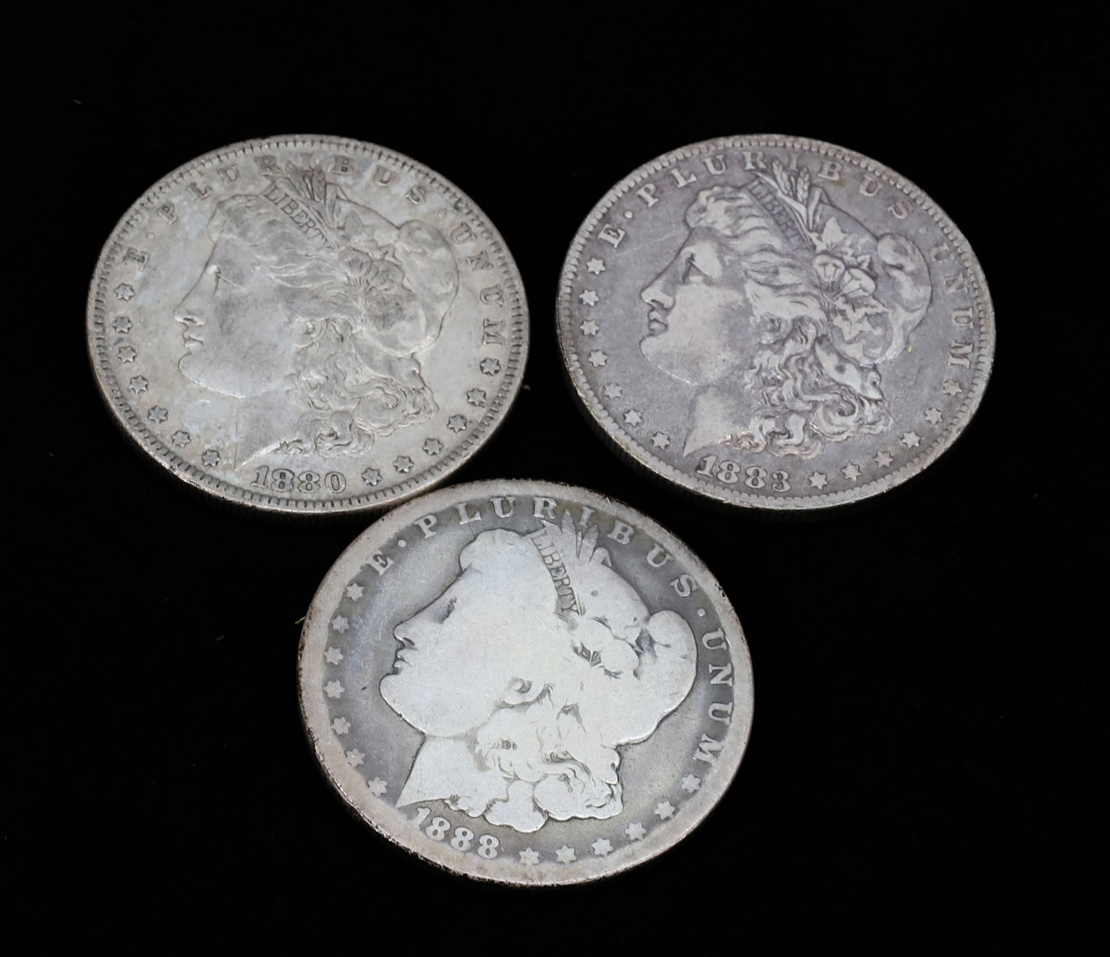 (3) MORGAN DOLLARS (1 of 4)