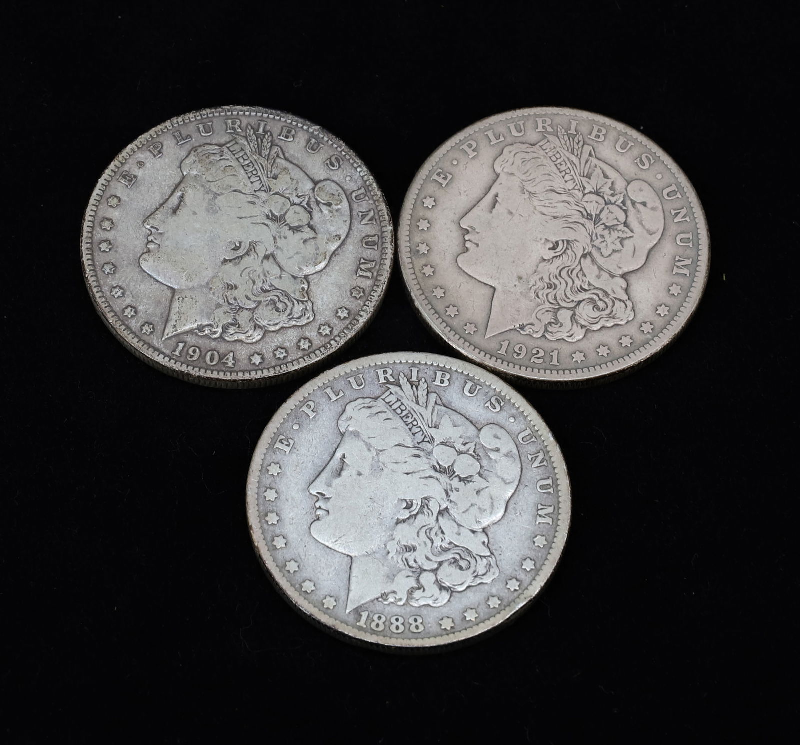 (3) MORGAN DOLLARS (1 of 4)