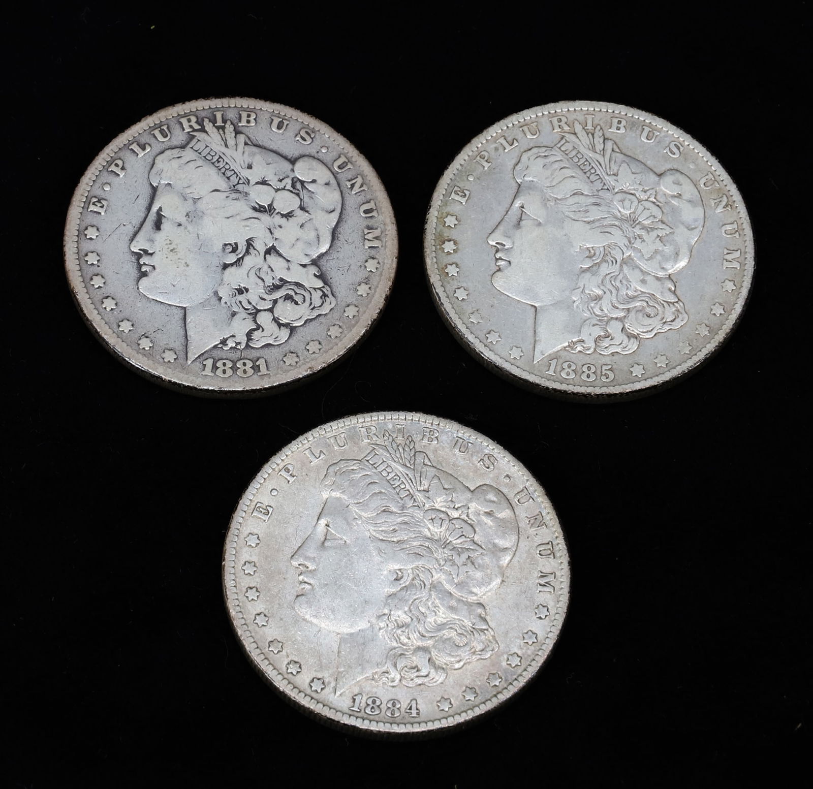 (3) MORGAN DOLLARS (1 of 4)