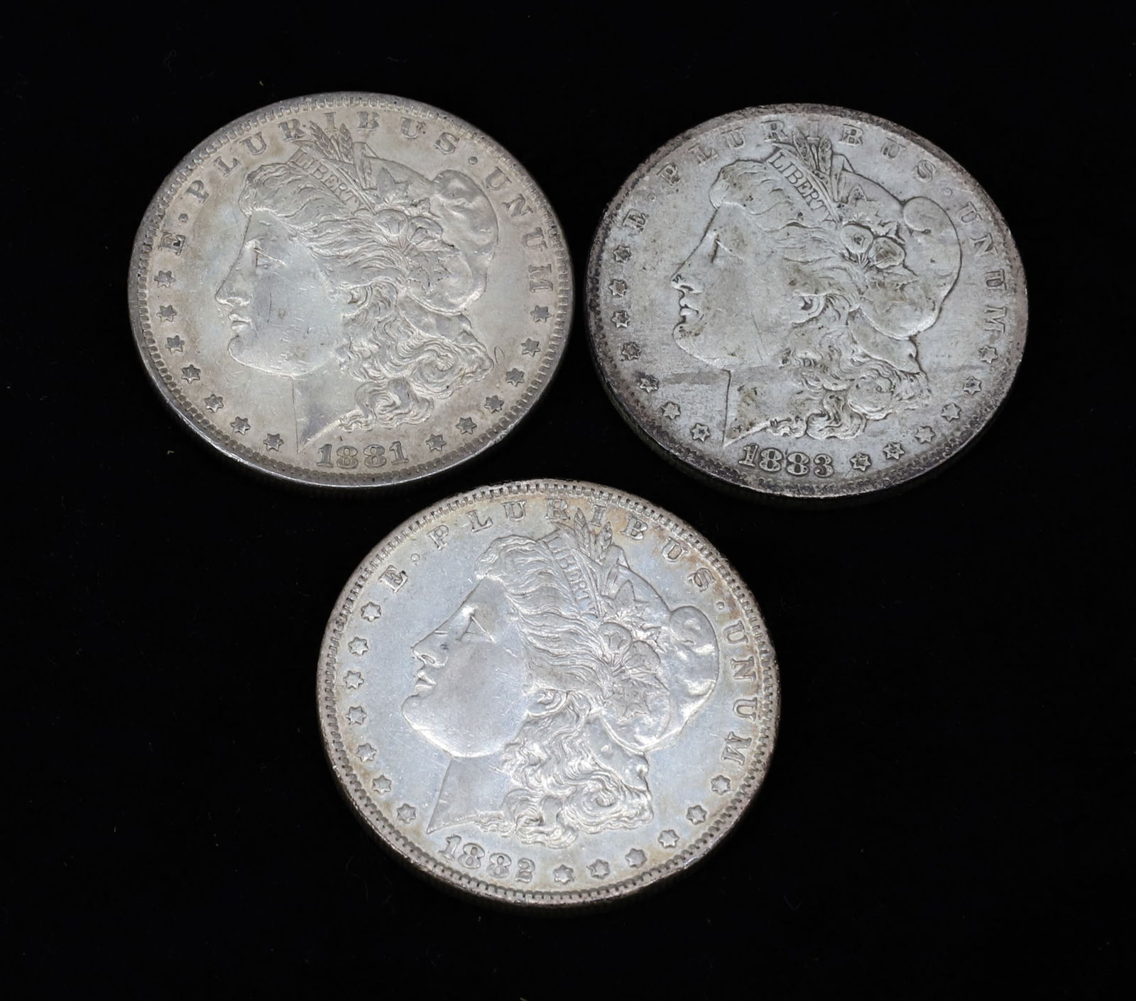 (3) MORGAN DOLLARS (1 of 4)