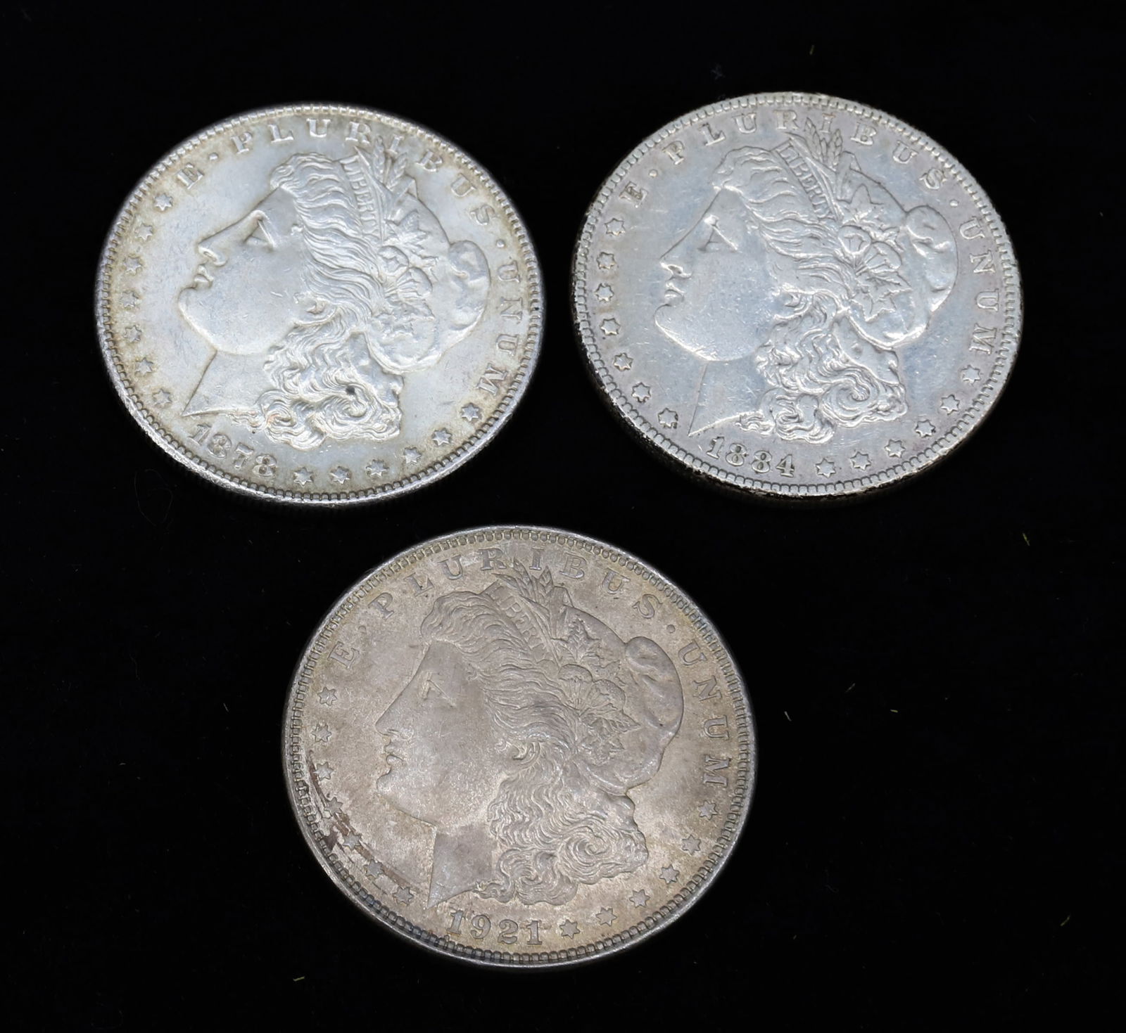 (3) MORGAN DOLLARS (1 of 4)
