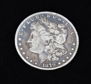 1879 CC MORGAN DOLLAR