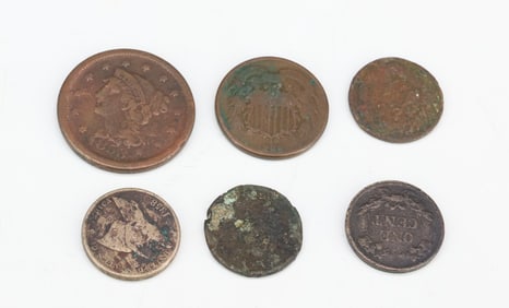 EARLY CENT LOT