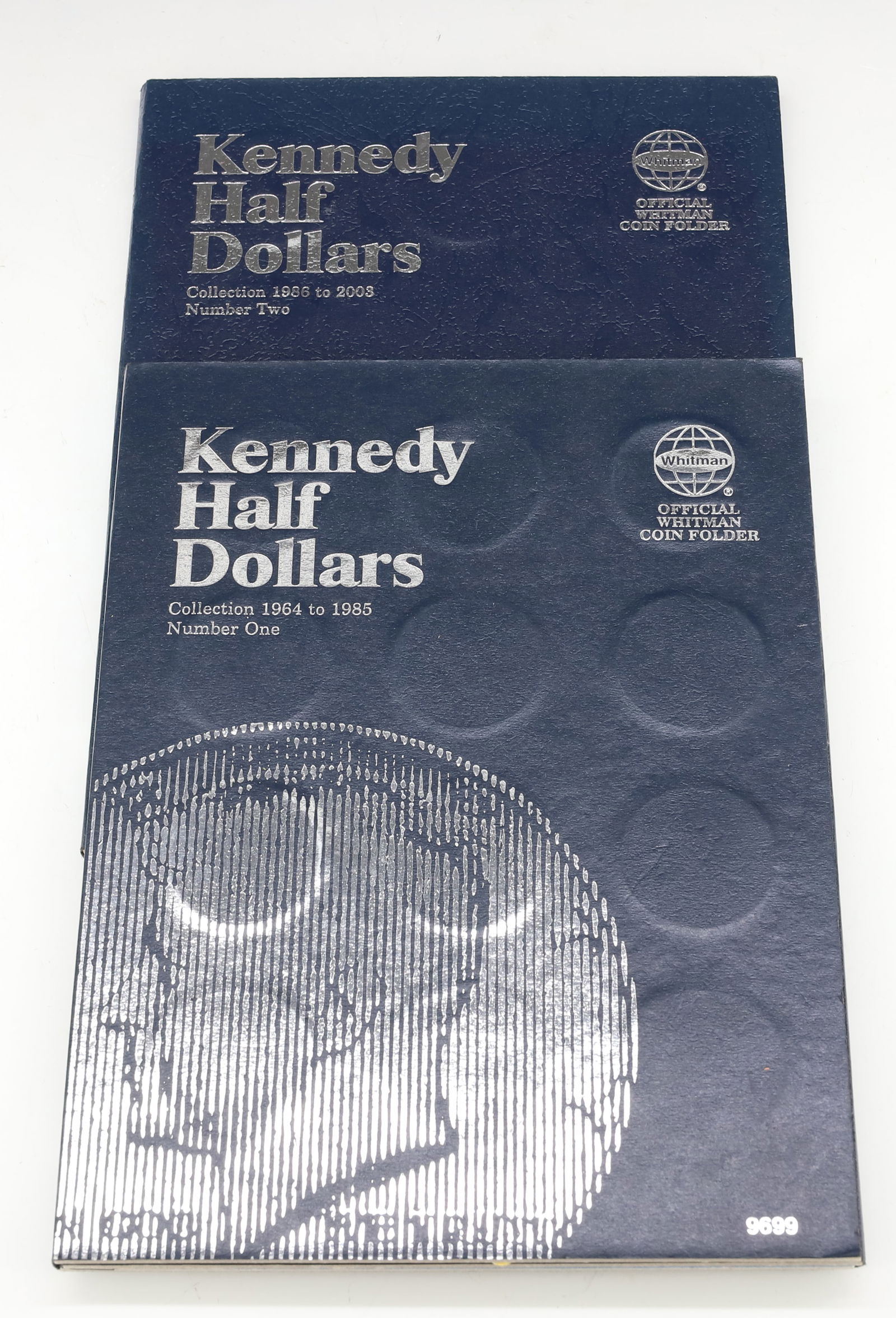 (2) PARTIAL KENNEDY HALF DOLLAR BOOKS (1 of 9)