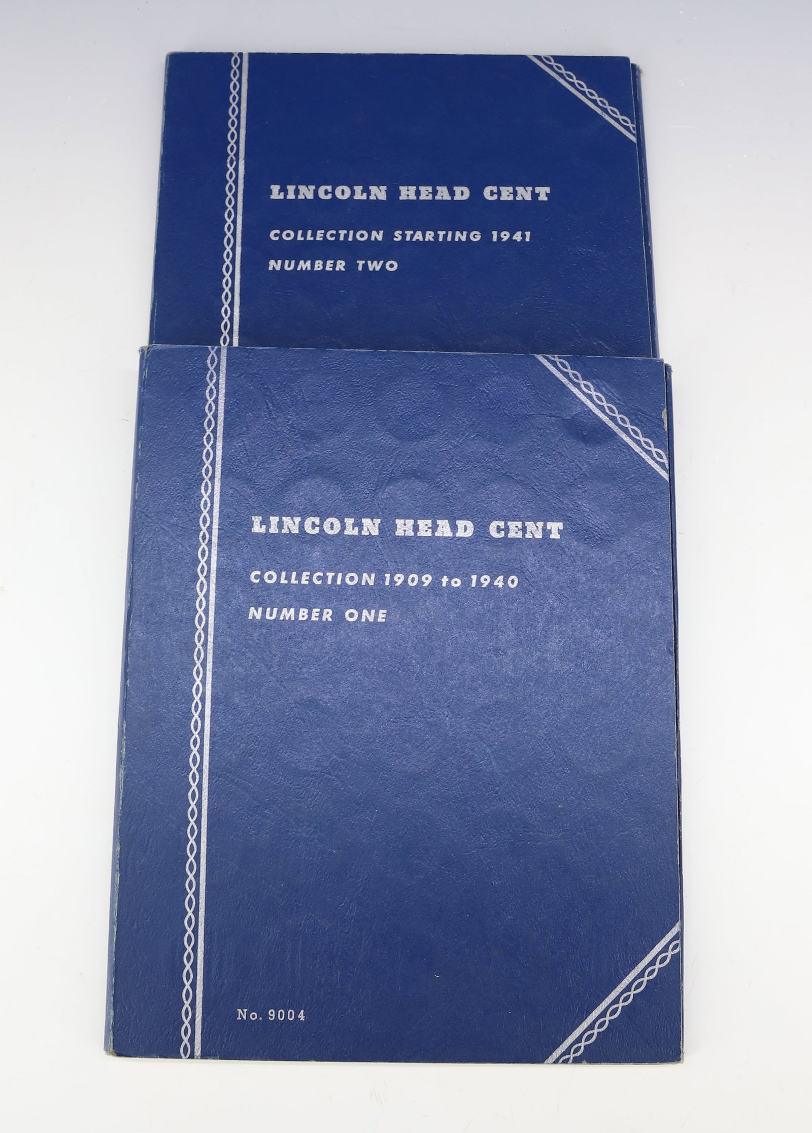 LINCOLN HEAD PENNY BOOKS: (2) VOLUMES - SEE PHOTOS PLEASE READ CAREFULLY - SINCE THIS IS A COIN SALE PLEASE NOTE. ITEMS MUST BE PAID FOR THROUGH LIVE AUCTIONEERS OR WITH CASH OR CHECK IN PERSON - Terms for Purchasing and Shipp