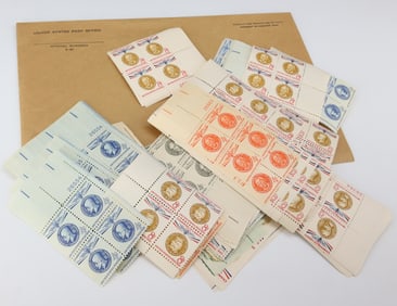 LOT OF EARLY U.S. STAMPS