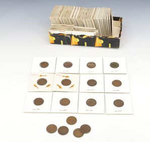 LARGE LOT OF INDIAN HEAD CENTS