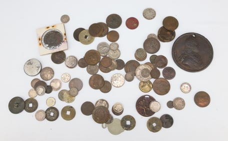FOREIGN COIN LOT