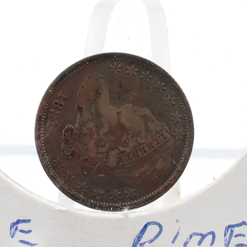 1831 CAP BUST DIME (1 of 2)