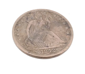 1842 SEATED LIBERTY HALF DOLLAR