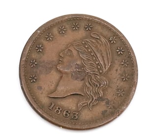 1863 CIVIL WAR TOKEN