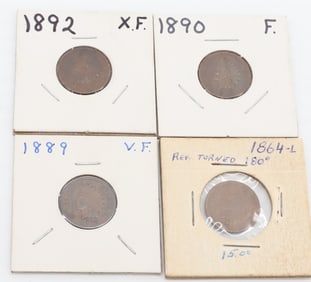 INDIAN HEAD CENT LOT