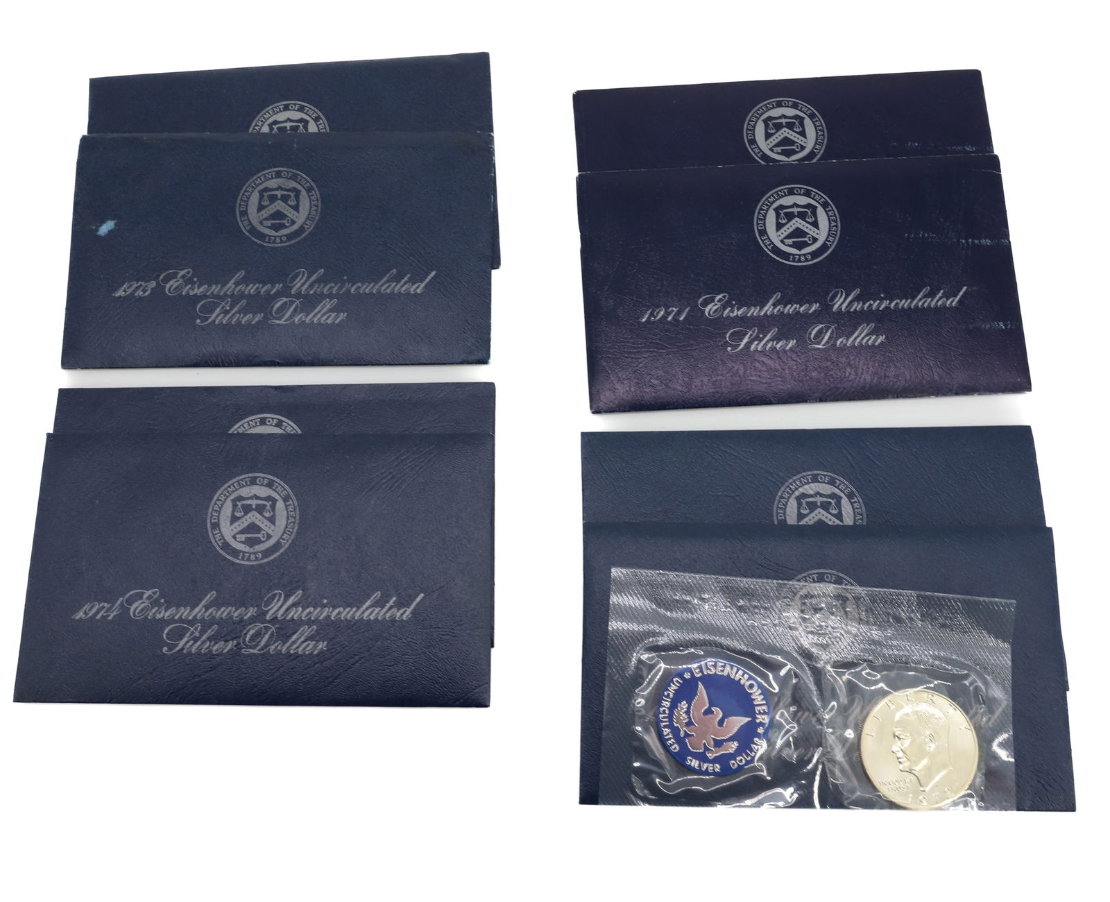 (8) EISENHOWER SILVER PROOF DOLLARS (1 of 2)