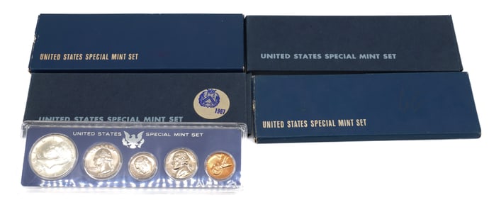 (4) U.S. SPECIAL MINT SETS