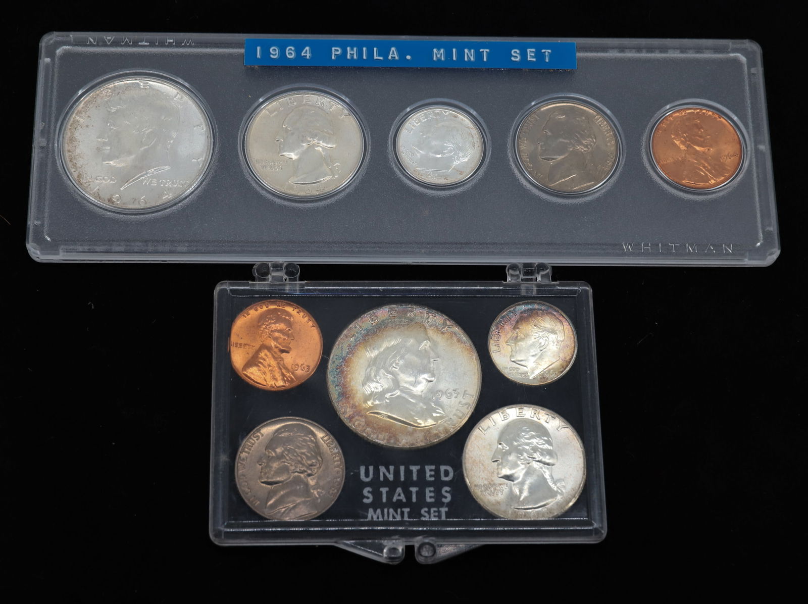 1963 AND 1964 UNITED STATES MINT SETS (1 of 3)