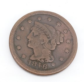 1846 LARGE CENT
