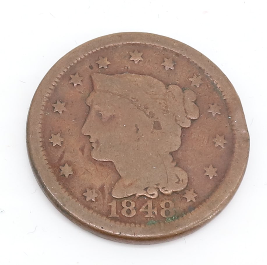 1848 LARGE CENT (1 of 2)