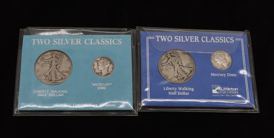 (2) TWO SILVER CLASSICS