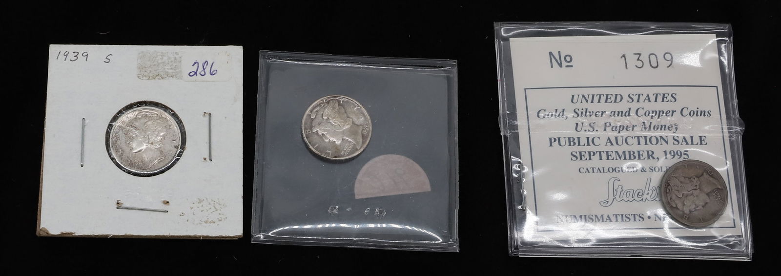 (3) MERCURY DIMES (1 of 2)