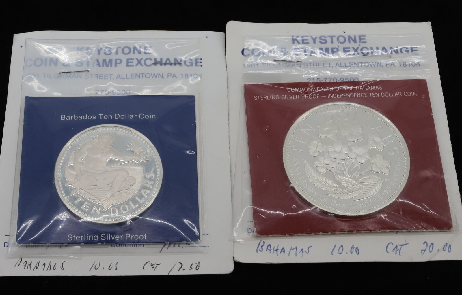 SILVER FOREIGN PROOF COINS (1 of 3)
