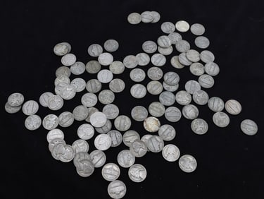 (98) SILVER NICKELS