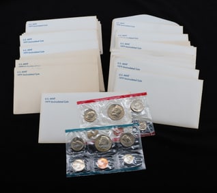 (25) U.S. MINT 1979 UNCIRCULATED COIN