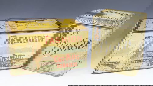 FASHION AND "BOLD" TIN LITHO TOBACCO TINS