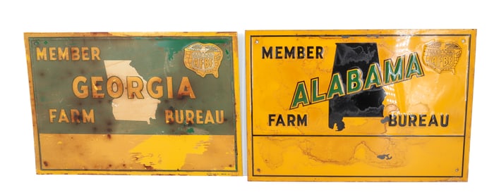 GEORGIA / ALABAMA FARM BUREAU SIGNS