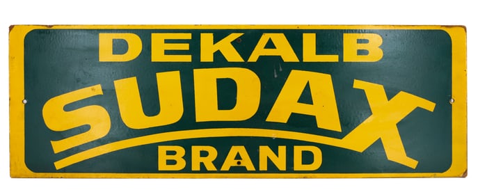 DEKALB SUDAX ADVERTISING SIGN
